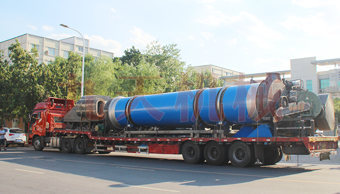 湖南醬渣烘干機發貨