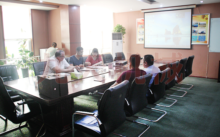 非洲啤酒糟脫水烘干設(shè)備考察圖