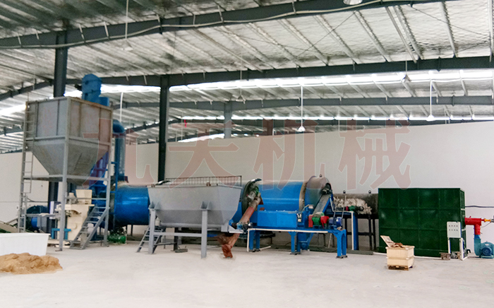 啤酒糟烘干機設備圖